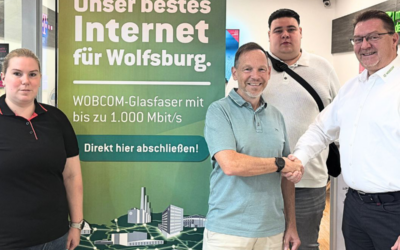 WOBtalk und WOBCOM: Neue Vertriebspartnerschaft für Wolfsburg